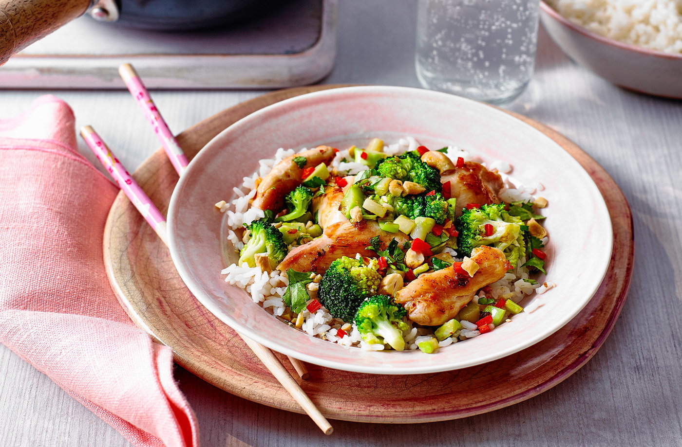 Chicken and broccoli stir-fry Recipe