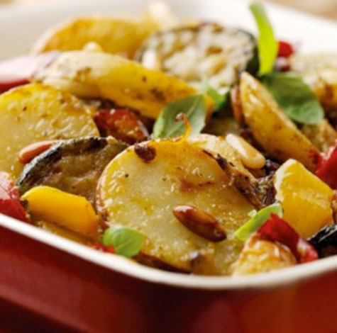Recipe: Mediterranean potato bake recipe