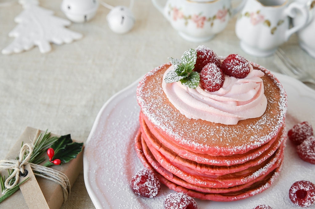 Healthy Red velvet pancakes  Recipe – Pancake Day!